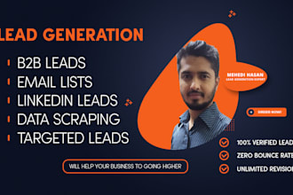 provide b2b leads, linkedin leads and email addresses database