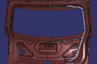 create system and electrical harness layout design services