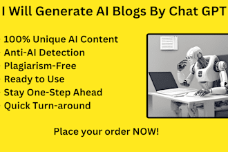 generate ai blogs by chat gpt