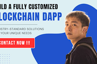 build your new blockchain idea into a complete dapp