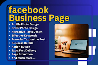 do professional facebook page creation and design for your business