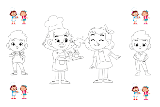 convert your photos into coloring book pages