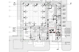 do autocad shopdrawing for mep, drainage, and fire fighting