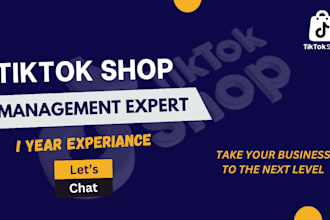 manage and handle your tiktok shop dropshipping store
