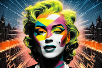 create your photo into awesome wpap pop art