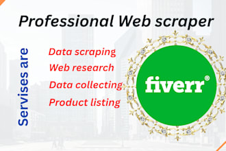 web scraping to make your work good