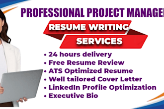 write ats project manager resume, engineering, scrum master cv, resume writing