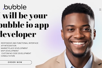 build your no code bubble app, bubble io developer, bubble mvp, bubbleio website