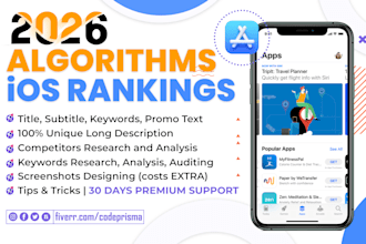 do aso to rank ios app or game with 2026 algorithms explanation