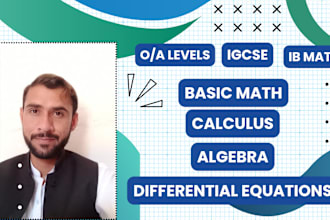 be your mathematics tutor