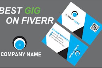 design branding, business card with, qr code