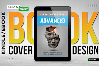 design eye catching ebook and paperback book covers for amazon KDP