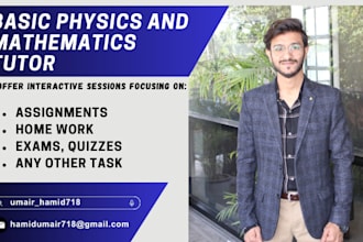 teach you physics from basic to advance level