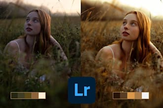 do photo editing, color correction in lightroom