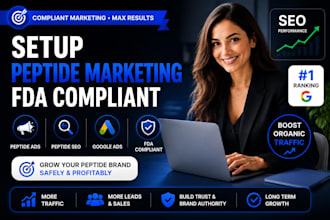 setup peptide marketing fda complaint peptide ads peptide seo peptide google ads