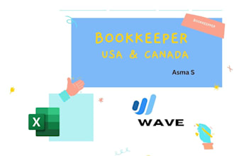 do bank and credit card reconciliation and bookkeeping through the wave apps