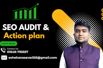 do SEO audit and action plan for your website