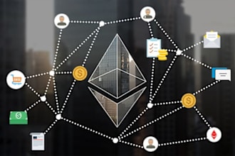 build blockchain application dapp on ethereum solana