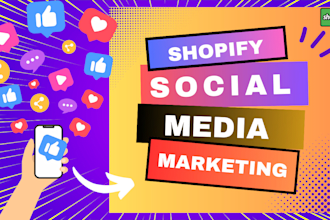 be your shopify social media marketing specialist