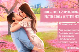 create book ghostwriter for fiction romance, erotic story fantasy children, book