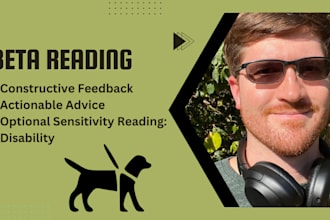 be your sensitivity and beta reader