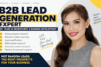 find targeted verified b2b leads that match your ideal clients