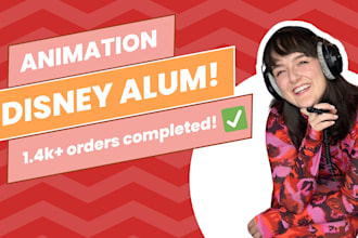 provide your female animation and character voice