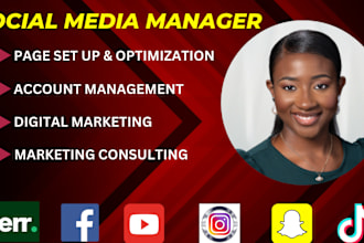 be your expert social media manager and digital marketer