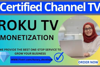professional rebrand your roku channel, amazon tv, apple tv, fire tv, iptv