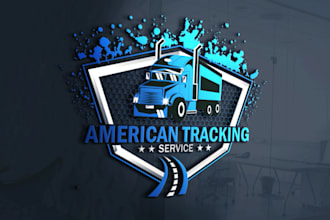 design trucking, transport, logistics logo for you