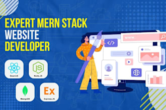 be your expert full stack mern developer for website or web application