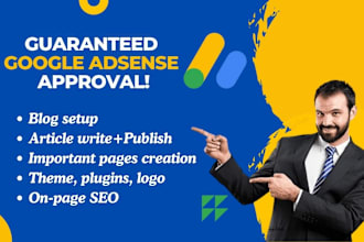 develop blog for guaranteed google adsense approval