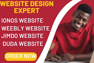 design ionos website, duda, jimdo, weebly ionos website