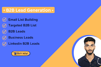 do b2b lead generation, list building, prospect email list