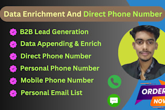 collect direct phone, mobile phone number and b2b lead generation