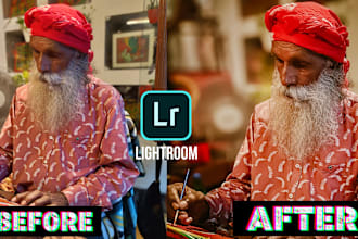 do photo editing in lightroom