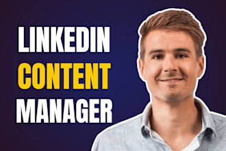 your linkedin marketing manager and content creator for lead generation