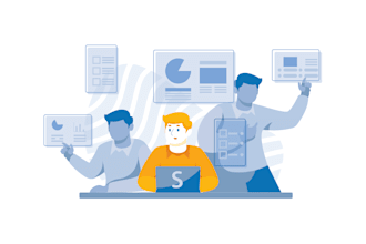 make custom vector UI UX illustrations for websites and apps