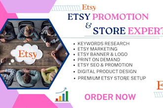 etsy store promotion boost etsy sales marketing etsy shop seo for etsy traffic