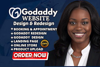 develop godaddy website design godaddy website redesign godaddy