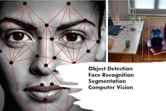 do object detection, face recognition, segmentation and computer vision projects