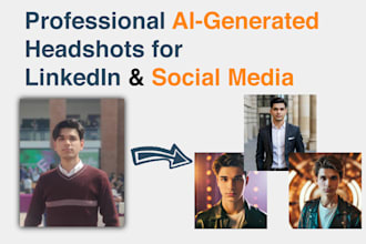 design professional ai powered business portraits and headshots