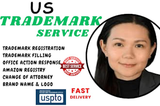 do trademark registration and filing for amazon brand at uspto