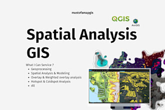 spatial analysis gis mapping in arcgis pro qgis any gis