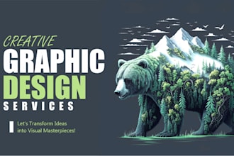 be personal creative graphic designer and graphic artist