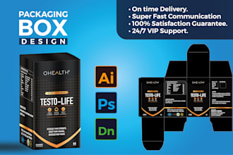 make your packaging box design, mylar and pouch bag