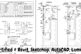 draw architectural, structural plans, mep drawings