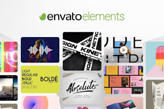 provide envato element files fast and cheap