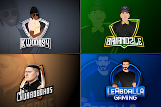 do premium gaming, mascot and avatar logo