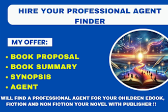 find literary agent for your children ebook manuscript fiction and nonfiction